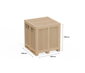 Houten export kist - small - ISPM-15 - multiplex