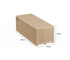 Houten export kist - XL - ISPM-15 - multiplex