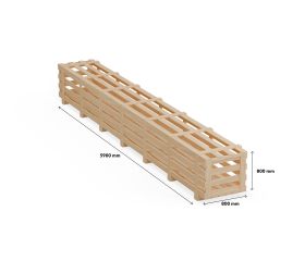 Houten export krat - XXL - ISPM-15