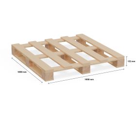Vierweg pallet / blok pallet 