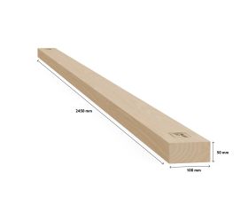 Houten containerbalk