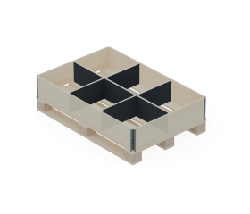 Vakverdeler Europallet 6-vaks